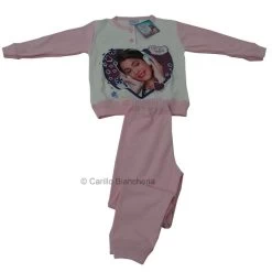Disney Violetta Pigiama Bambina Ragazza Caldo Cotone Da 3 A 10 Anni Rosa G965