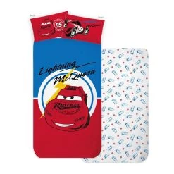 Disney 8 Completo Lenzuola Cars Disney Per Letto Singolo J291