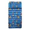 Completo Lenzuola In Flanella Topolino Disney Per Letto Singolo J971