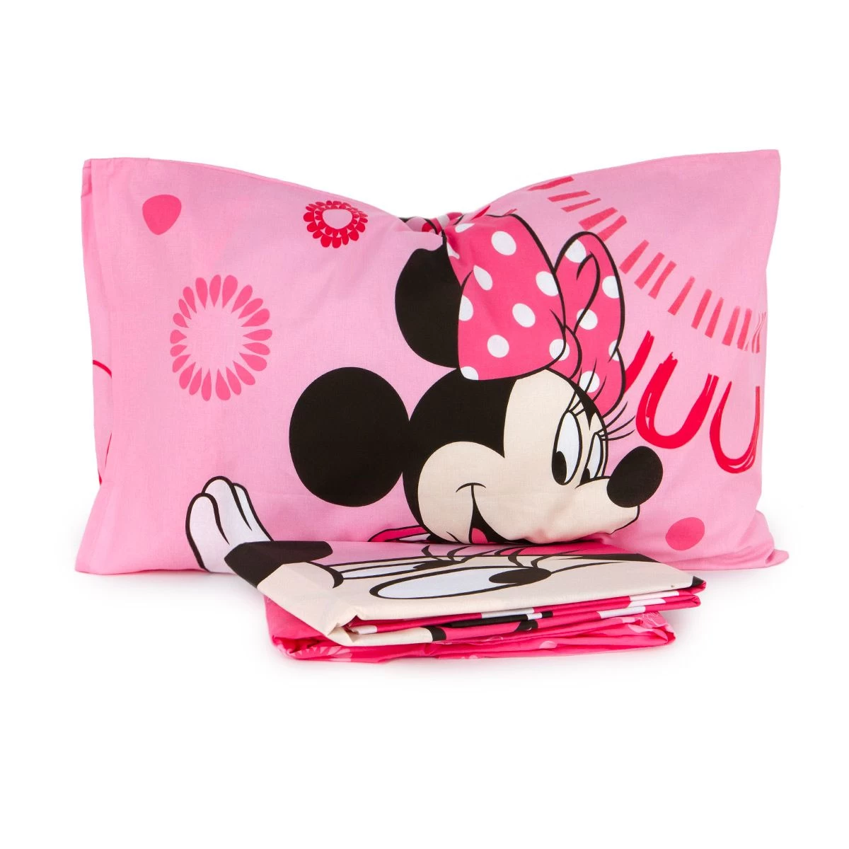Completo Lenzuola Minnie Mouse Disney Per Letto Singolo J277 2 Completo Lenzuola Minnie Mouse Disney Per Letto Singolo J277 - immagine 2