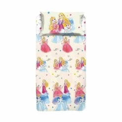 Completo Lenzuola Princess Disney Per Letto Singolo W998