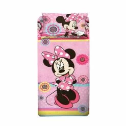 Completo Lenzuola Minnie Disney In Cotone Singolo Una Piazza V764