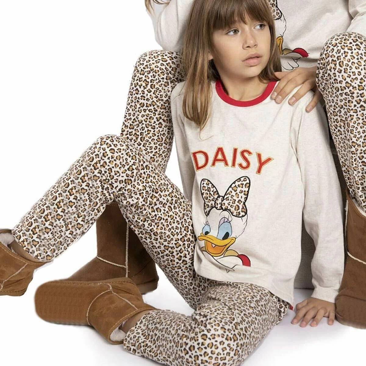 Pigiama Bambina/ragazza Daisy Disney Invernale In Caldo Cotone 54385 Z937 1 Pigiama Bambina/ragazza Daisy Disney Invernale In Caldo Cotone 54385 Z937