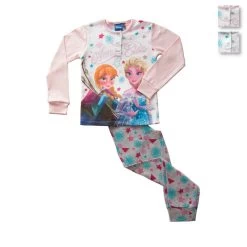 Pigiama Bambina Frozen Disney In Caldo Cotone DGW1876 V399