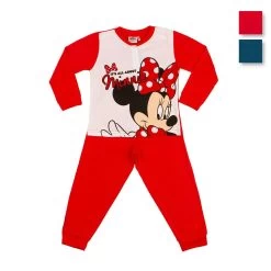 Pigiama Bambina Minnie Disney In Cotone 0713 J544