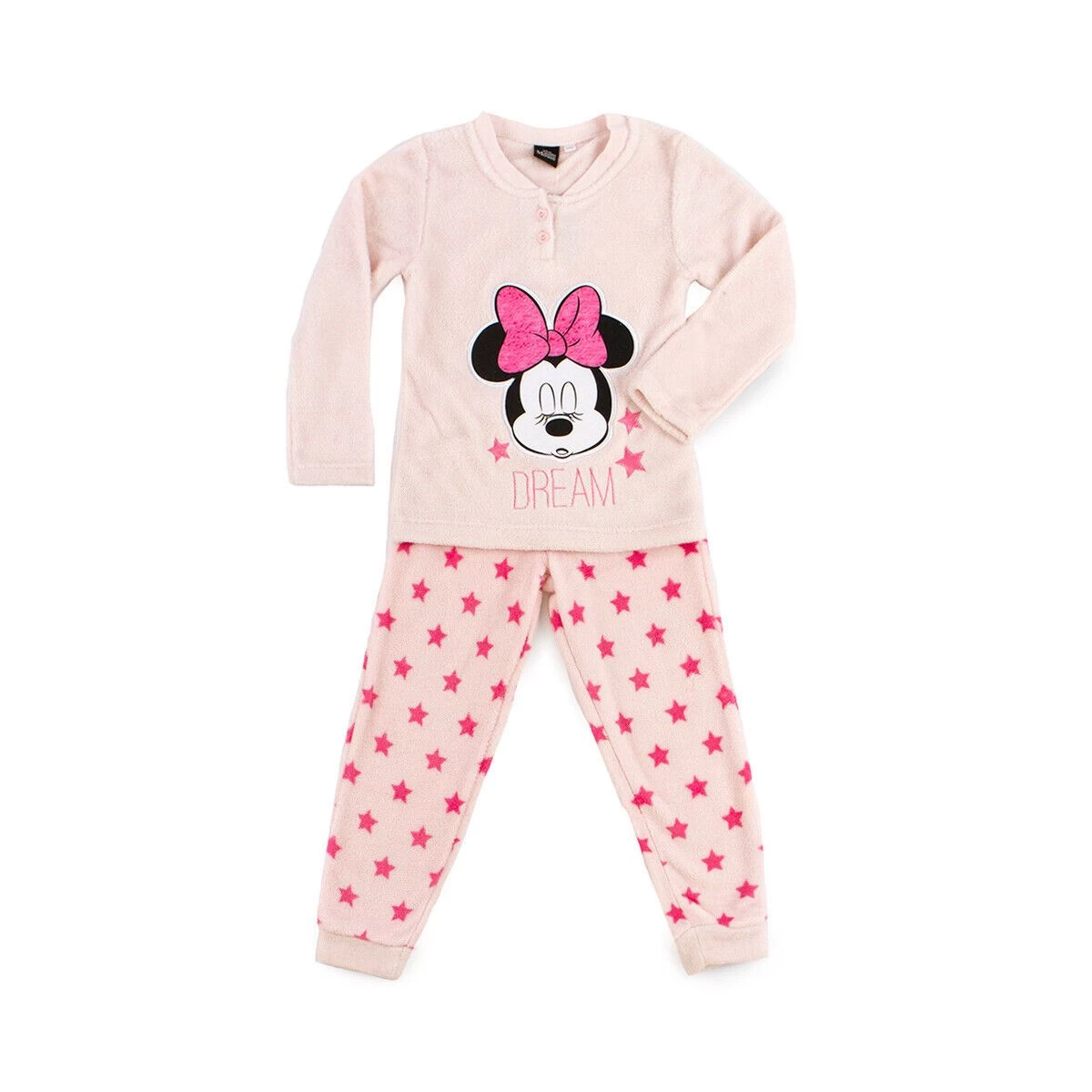 Pigiama Bambina Minnie Mouse Disney In Pile Coral WD900161 J063 1 Pigiama Bambina Minnie Mouse Disney In Pile Coral WD900161 J063