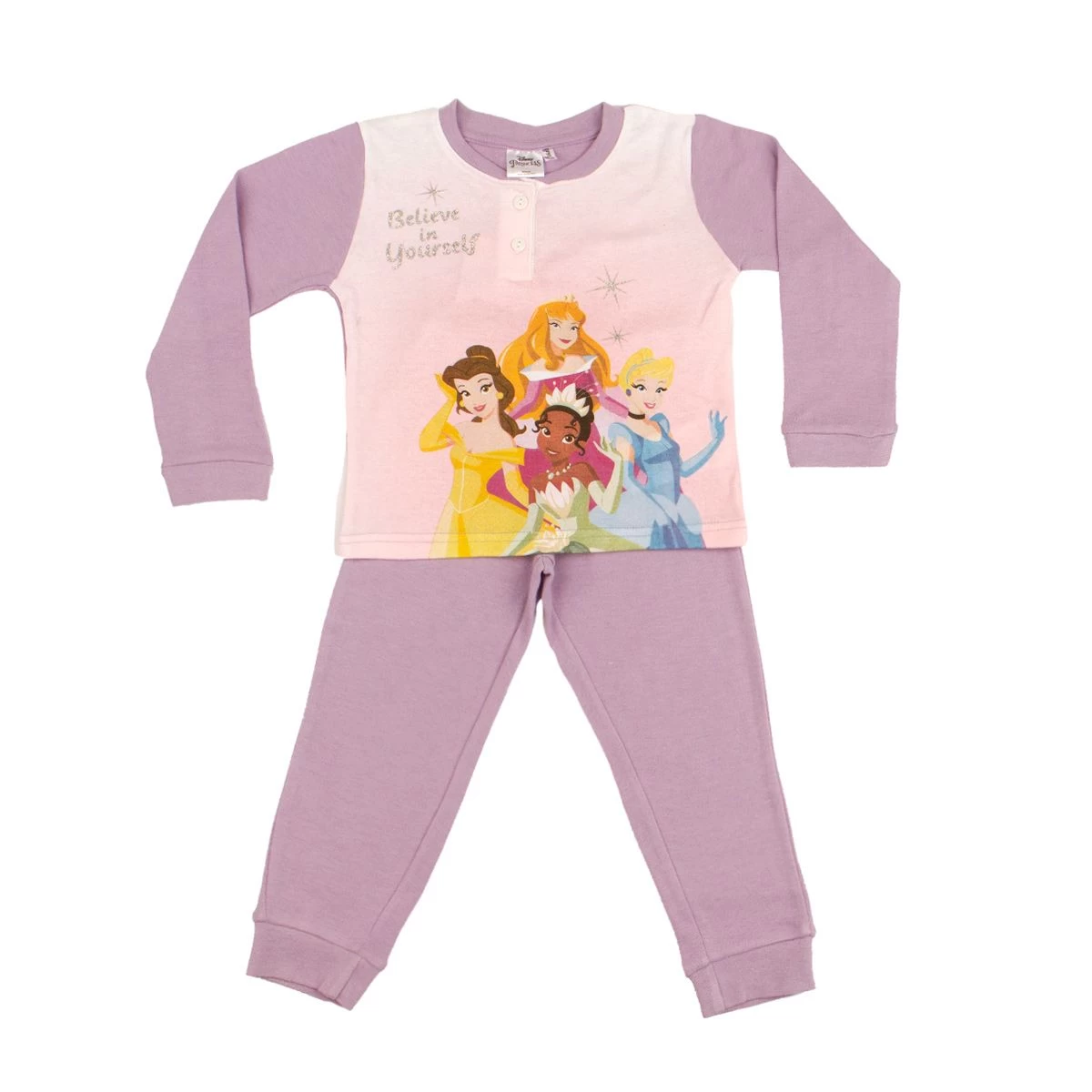 Pigiama Bambina Princess Disney In Caldo Cotone 0707 J674 3 Pigiama Bambina Princess Disney In Caldo Cotone 0707 J674 - immagine 3