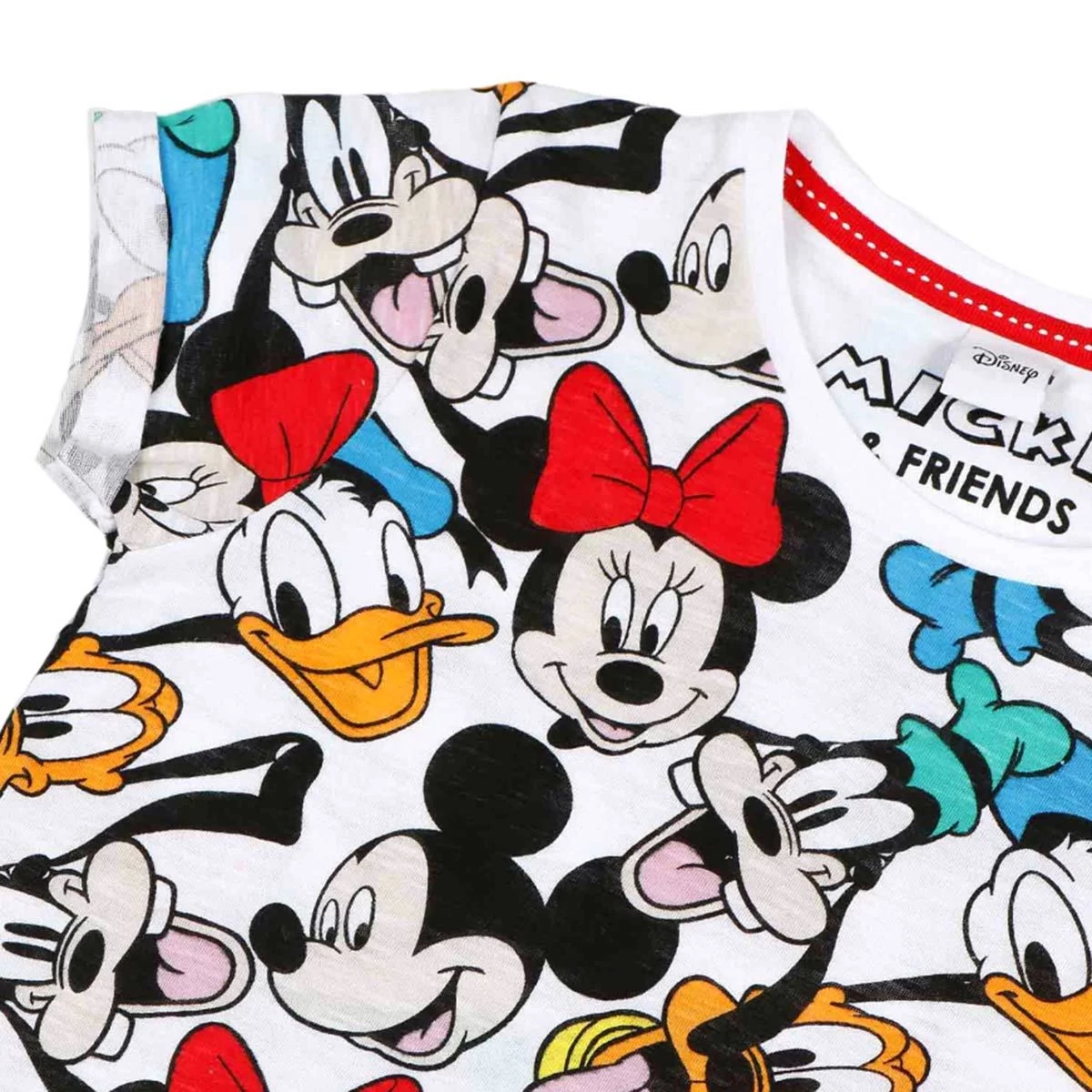Pigiama Bambina/ragazza Estivo Mickey Disney In Cotone 55458 K368 2 Pigiama Bambina/ragazza Estivo Mickey Disney In Cotone 55458 K368 - immagine 2