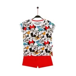 Pigiama Bambina/ragazza Estivo Mickey Disney In Cotone 55458 K368