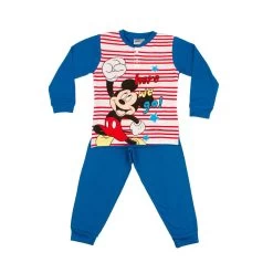 Pigiama Bambino Topolino Disney In Cotone 0709 J545 -Disney pigiama bambino topolino disney in cotone 0709 azzurro 5