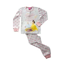 Pigiama Bambina Principesse Disney In Caldo Cotone DGW1883 V189 5 Pigiama Bambina Principesse Disney In Caldo Cotone DGW1883 V189 -Disney pigiama bimba principesse disney dgw1883 caldo cotone bianco melange 4