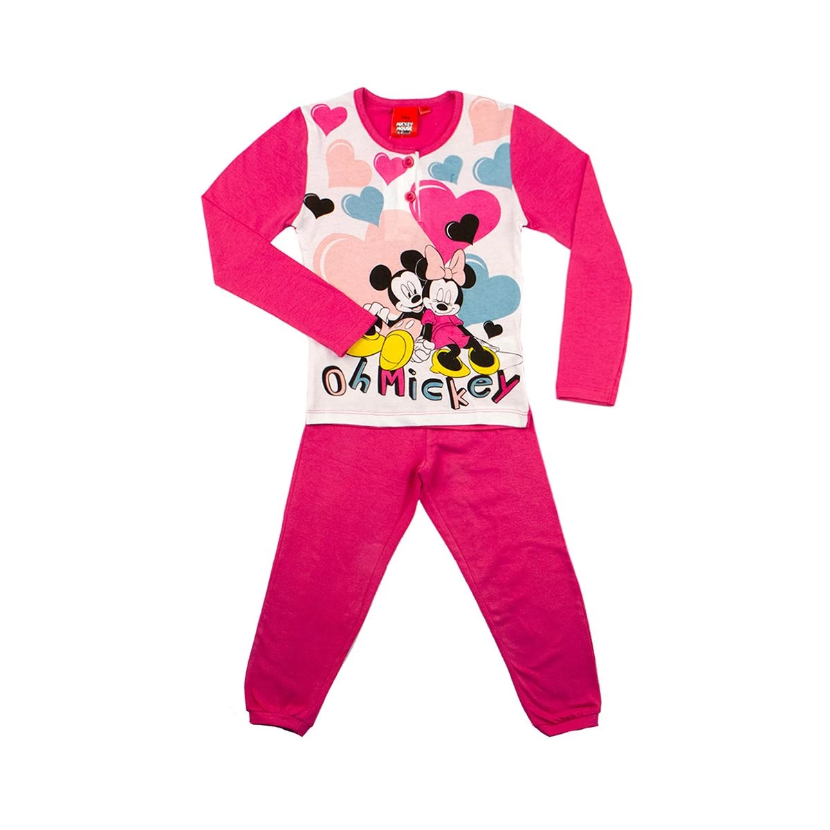 Pigiama Bambina Minnie Disney In Cotone WD220091 Y287 3 Pigiama Bambina Minnie Disney In Cotone WD220091 Y287 - immagine 3