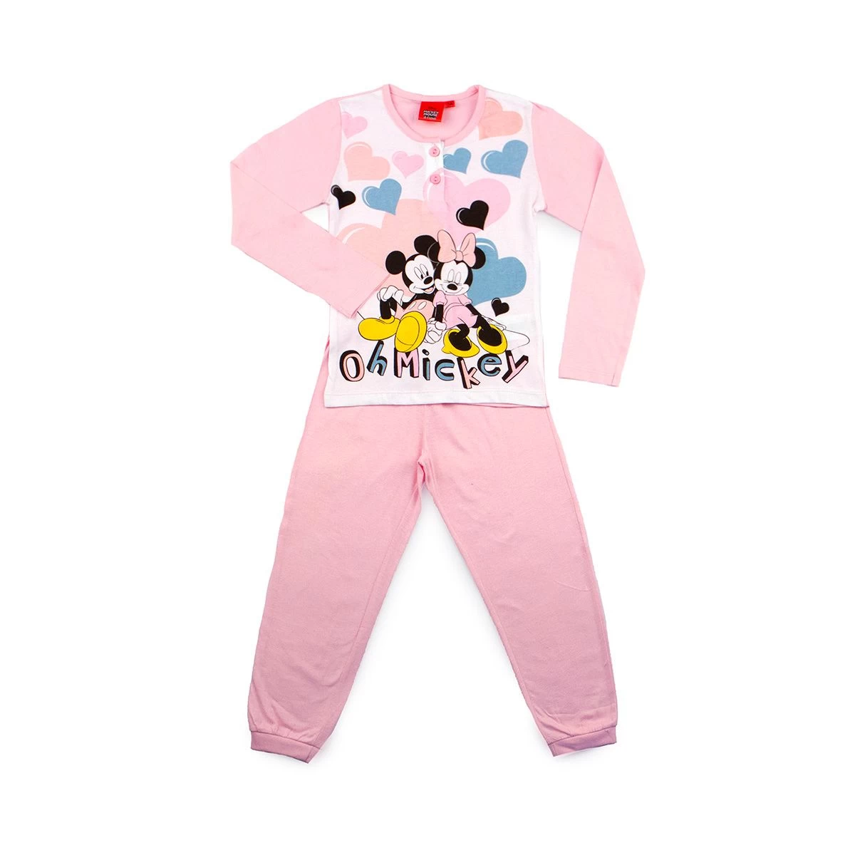 Pigiama Bambina Minnie Disney In Cotone WD220091 Y287 2 Pigiama Bambina Minnie Disney In Cotone WD220091 Y287 - immagine 2