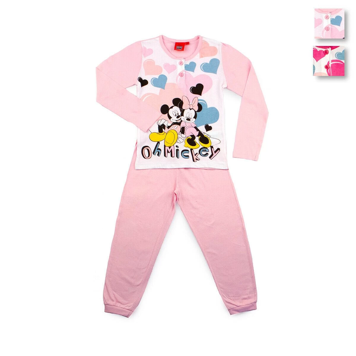 Pigiama Bambina Minnie Disney In Cotone WD220091 Y287 1 Pigiama Bambina Minnie Disney In Cotone WD220091 Y287