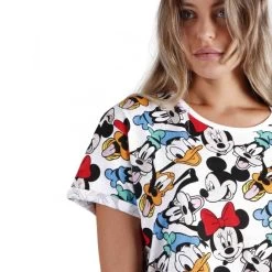 Pigiama Donna Estivo Mickey Disney In Cotone 55988 K367 5 Pigiama Donna Estivo Mickey Disney In Cotone 55988 K367 -Disney pigiama donna estivo mickey disney in cotone 55988 3 5