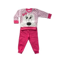 Pigiama Neonata Minnie Disney Baby Felpa Da 12 A 30 Mesi WD101360 V407 -Disney pigiama neonata minnie felpina fucsia 4