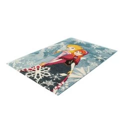 Tappeto Frozen Anna E Elsa Principesse Disney 100x150 Cm P861 -Disney tappeto disney premium frozen multicolor 150x100 cm 3 1