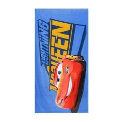 Disney 13 Telo Mare Cars Disney Pixar In Spugna 70x140 Cm S436