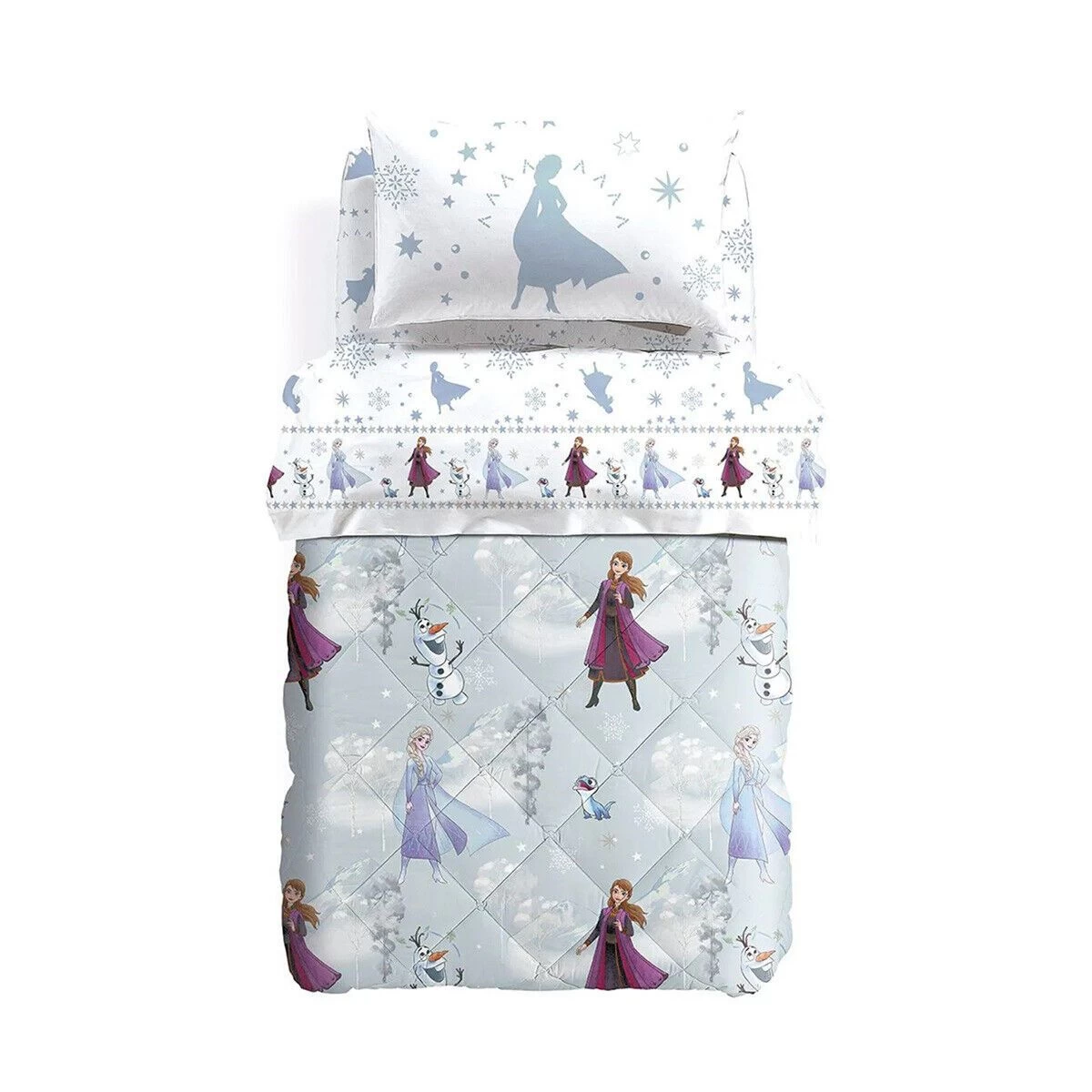 Trapunta Piumone Frozen Anna&Elsa Disney Caleffi - Dimensioni Varie K558 1 Trapunta Piumone Frozen Anna&Elsa Disney Caleffi - Dimensioni Varie K558