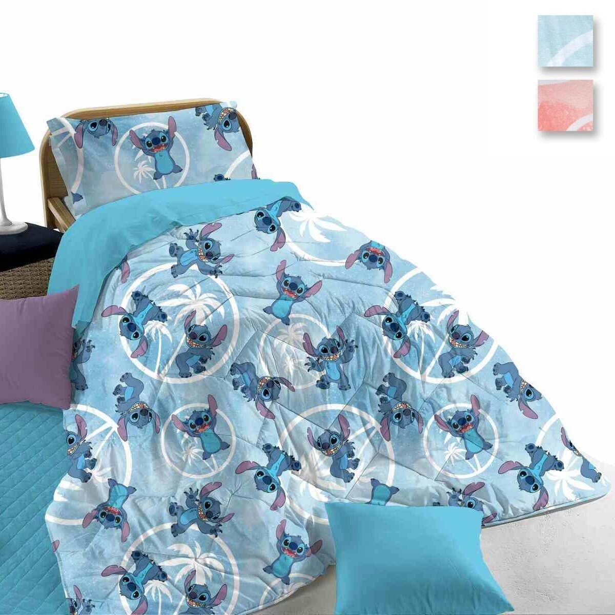 Disney Trapunta Piumone Invernale Stitch Per Letto Singolo X139 1 Disney Trapunta Piumone Invernale Stitch Per Letto Singolo X139