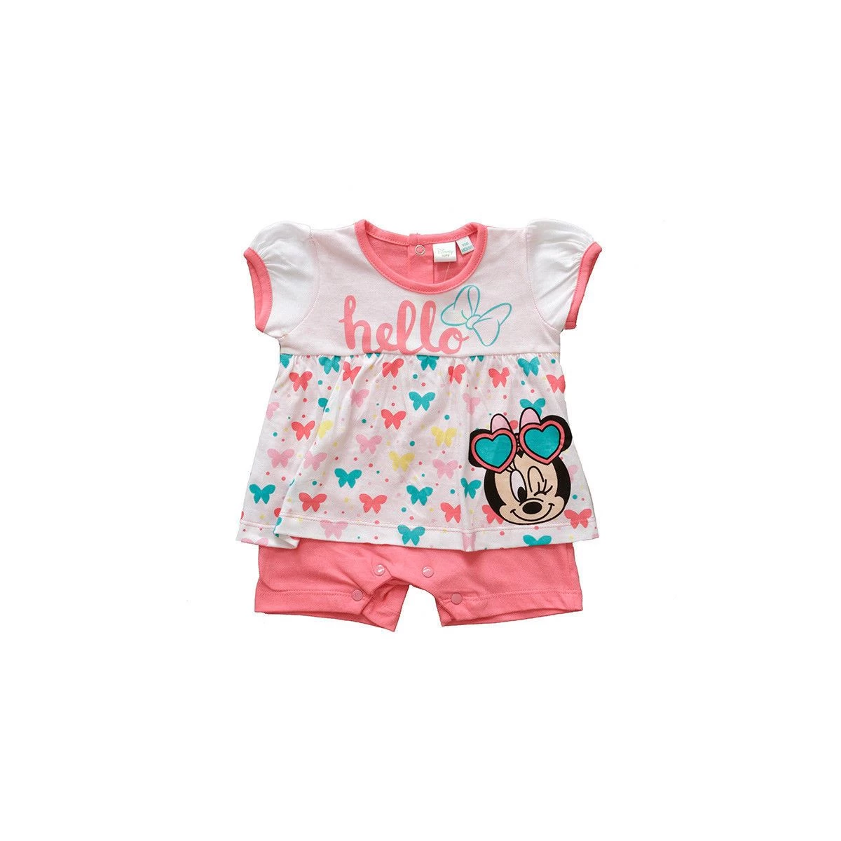Tutina Estiva Per Neonata Minnie Disney WD101295 S539 1 Tutina Estiva Per Neonata Minnie Disney WD101295 S539